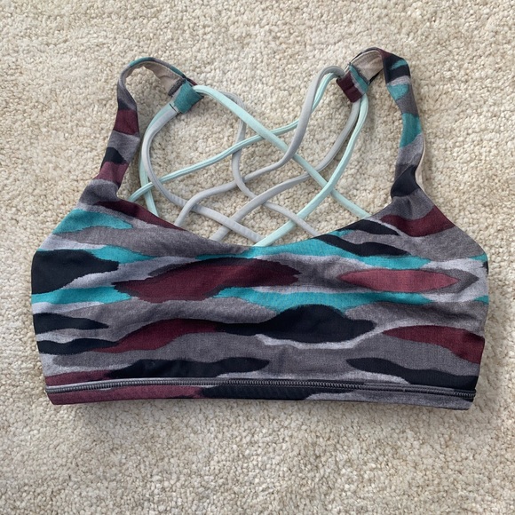 lululemon athletica Other - Free to Be Wild bra // mini coast camo multi